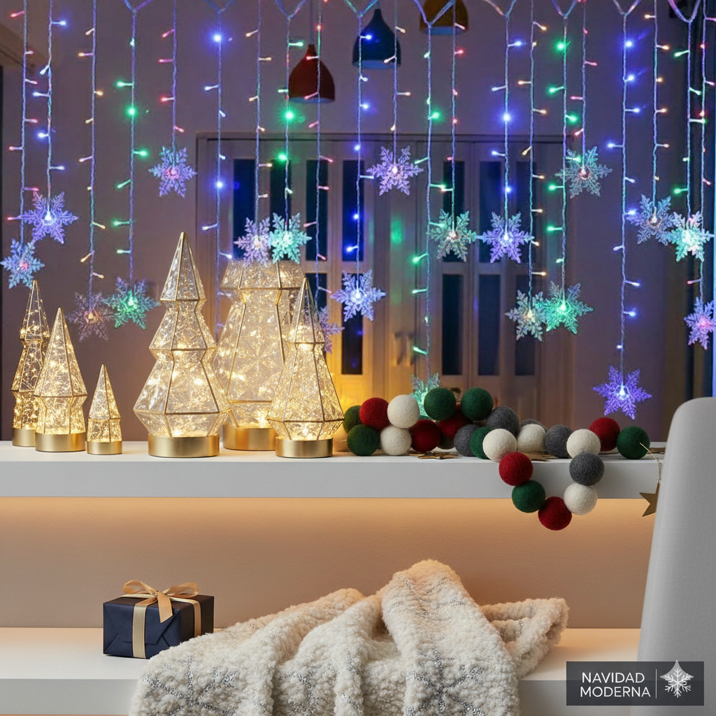 Luces Navideñas Enchufables Para Decoración