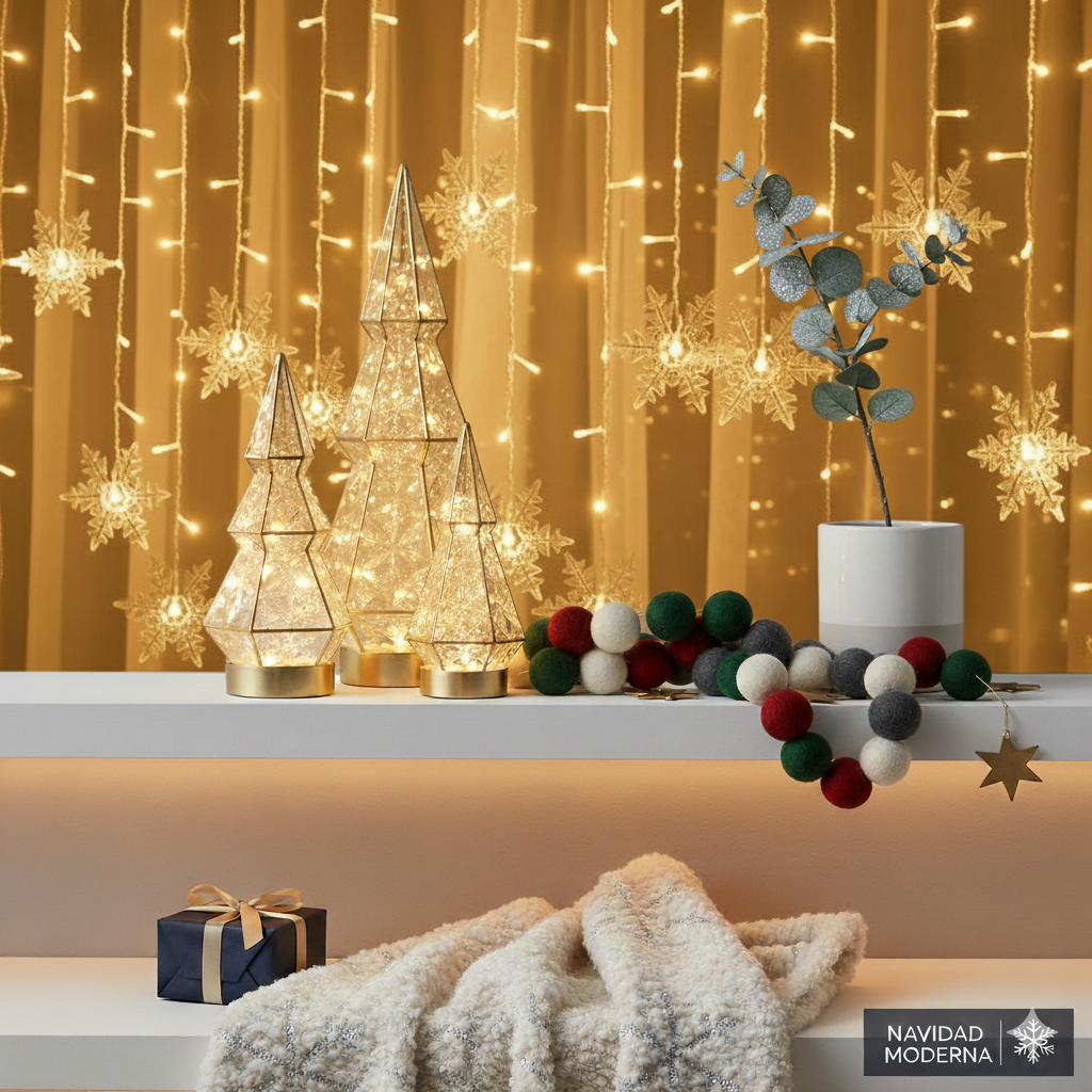 Luces Navideñas Enchufables Para Decoración
